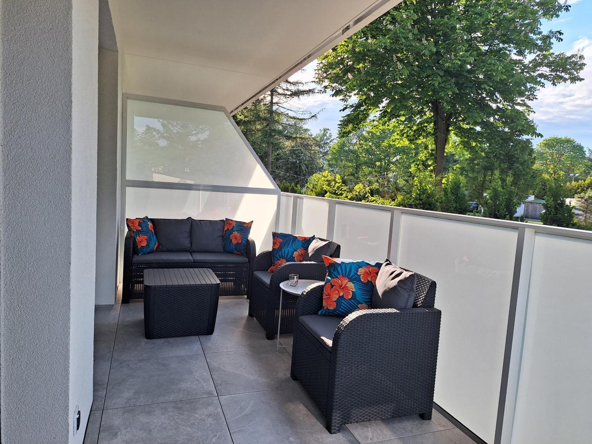Modern White Kollataja 7A Apartment Kołobrzeg Exterior foto