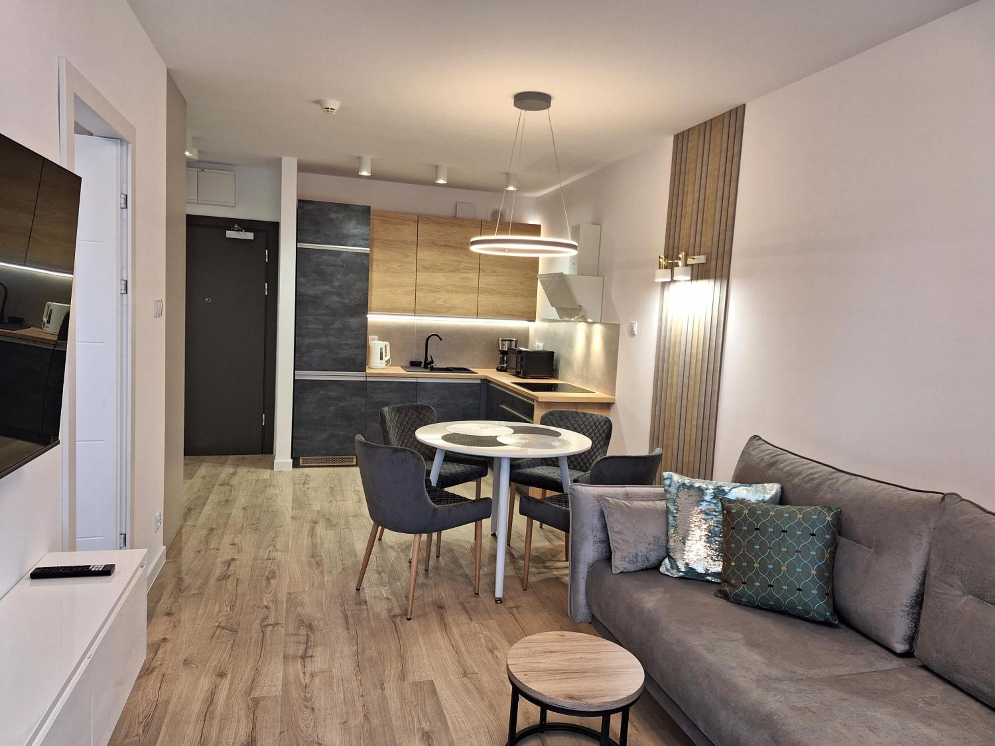 Modern White Kollataja 7A Apartment Kołobrzeg Exterior foto