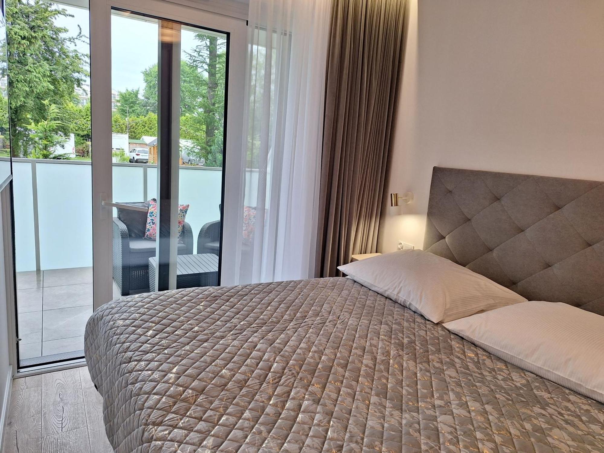 Modern White Kollataja 7A Apartment Kołobrzeg Exterior foto